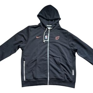 Men's Nike Cleveland Cavaliers Black/Pink Zip Up Sweater, XXL, NWT